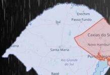 Defesa Civil emite alerta de temporal com possibilidade de granizo