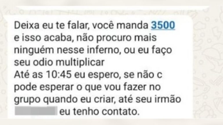 Jovem é presa por extorquir R$ 50 mil de homem casado