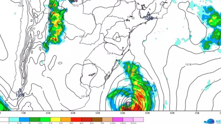 Formação de ciclone trará chuva forte ao RS, diz MetSul