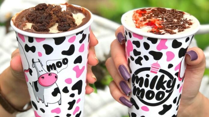 Milky Moo tem promoção com milkshake de graça