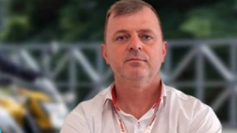 motociclista colisão traseira