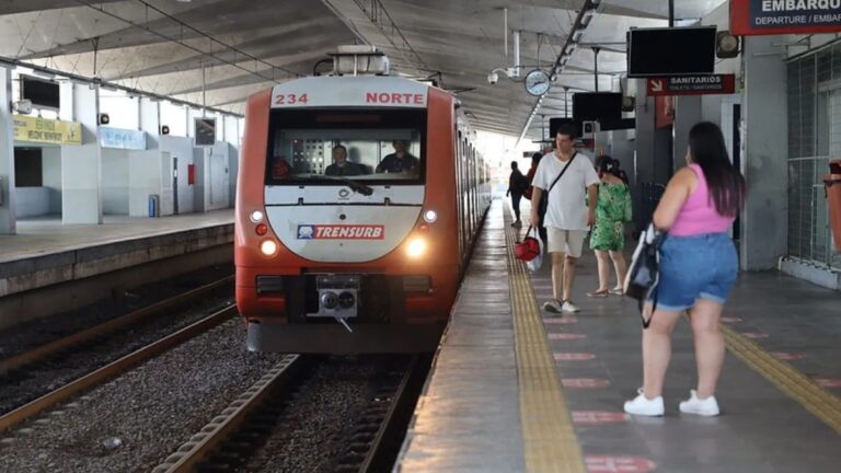 funcionamento trensurb