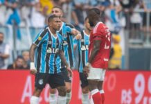 Grêmio e Inter se enfrentam no próximo sábado (19), pela quinta rodada do Brasileirão 2025. O jogo será na Arena, em Porto Alegre, às 21h.