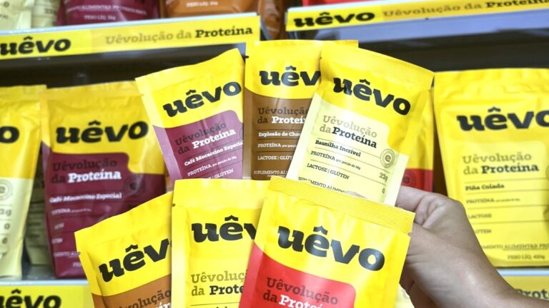 A Uêvo estreia no Brasil com a proposta de popularizar a proteína do ovo por meio de suplementos acessíveis e inovadores.
