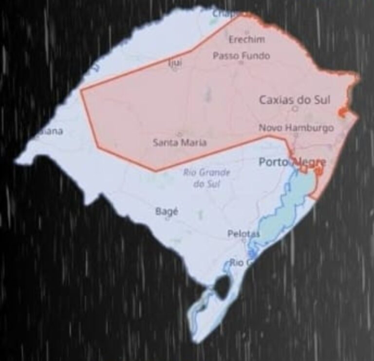 Defesa Civil alerta temporal