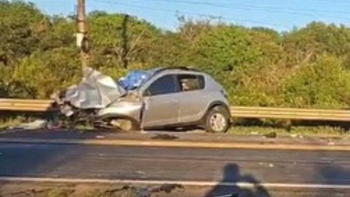 BR-386: quatro pessoas morrem em acidente; Trânsito está com bloqueio total