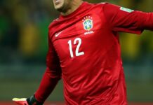 camisa vermelha brasil