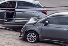 Uma colisão entre dois carros causou um bloqueio em uma avenida de Canoas; Veja mais detalhes na reportagem completa a seguir