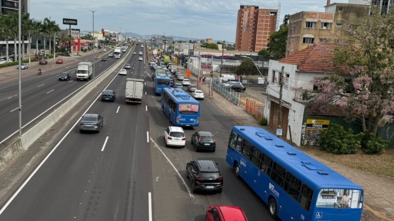 BR-116: Obras causam bloqueio em avenida e alteram trânsito em Canoas