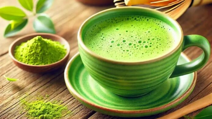 chá verde matcha