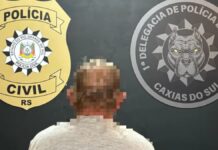 Um homem foi preso por tentativa de homicídio qualificado, em Caxias do Sul. Na ocasião, ele colocou fogo no corpo da companheira