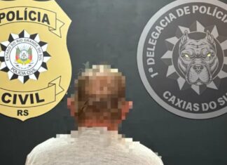 Um homem foi preso por tentativa de homicídio qualificado, em Caxias do Sul. Na ocasião, ele colocou fogo no corpo da companheira