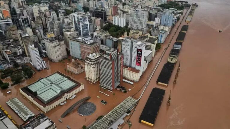 Estudo alerta que Porto Alegre poderá ficar submersa