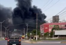 Incêndio de grandes proporções atinge empresa abandonada