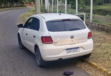 Brigada Militar prende criminoso com carro roubado após perseguição em Nova Santa Rita