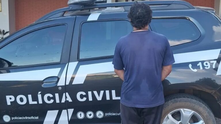 A polícia civil prendeu na última terça- feira (15), um homem de 45 anos condenado por homicídio qualificado. A ação aconteceu em Cotiporã