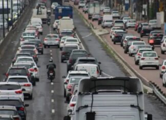 congestionamento BR-116 Canoas