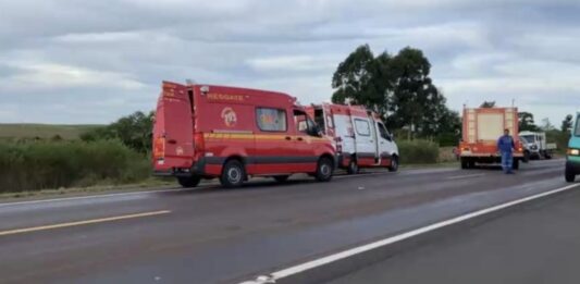 acidente mata criança na BR-293 em Santana do Livramento