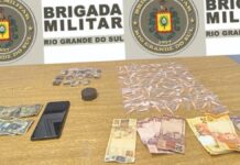 Apreensões da Brigada Militar Canoas