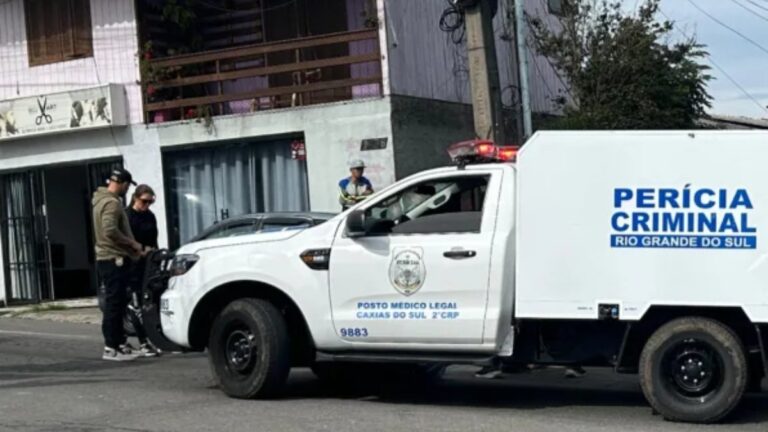 criminoso morre em confronto com a Brigada Militar foto com perícia