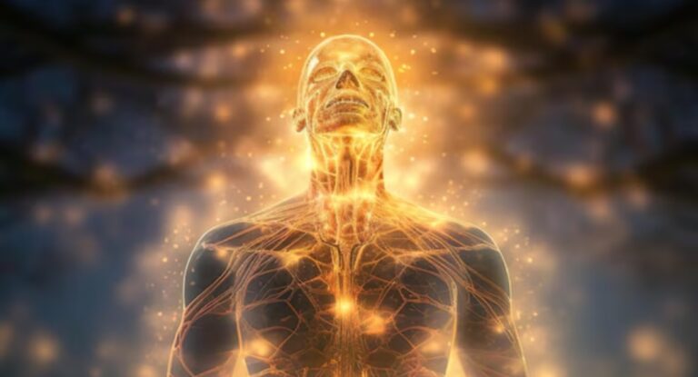 Corpo emite luz que some ao morrer