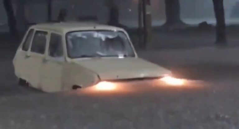 Argentina registra enchente após mais de 400 mm de chuva