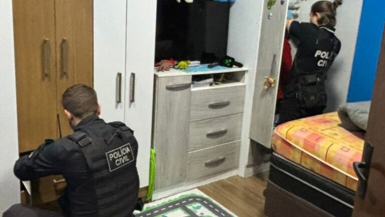 operação da polícia civil contra facções que atuam em Canoas