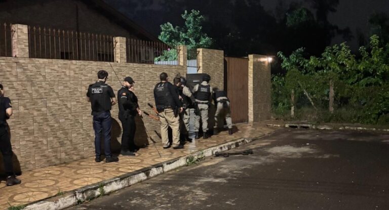 operação contra facções em Canoas