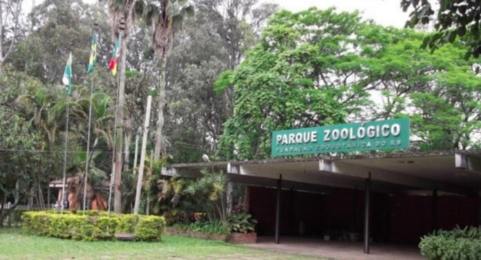 fachada do zoológico de sapucaia do sul