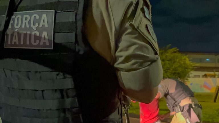 ladrão preso pela Brigada Militar em Canoas