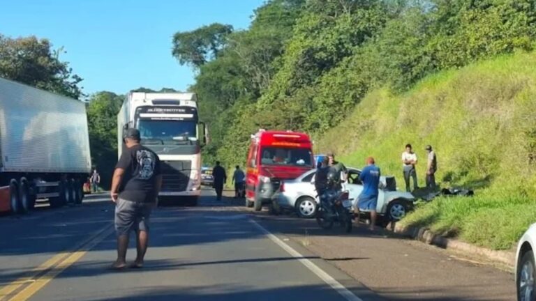 motorista morre colisão
