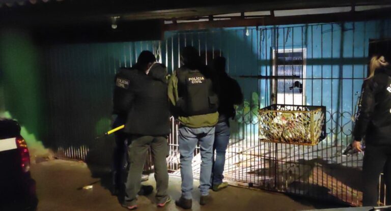 Polícia Civil faz operação contra criminosos que estupram e torturam crianças em Canoas