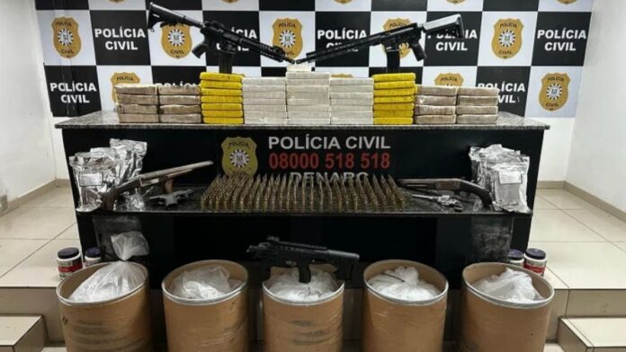 policia laboratório drogas