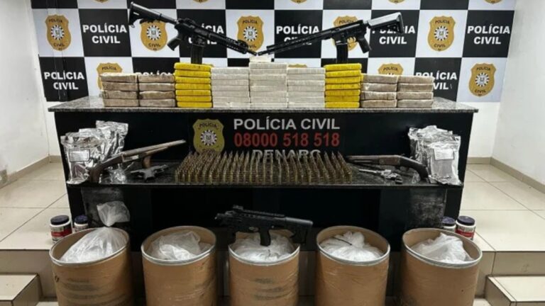 policia laboratório drogas