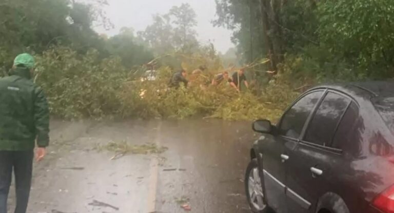 Temporal destrói casas em cidades do Rio Grande do Sul