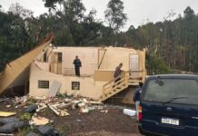 imagem mostra estrago causado pelo tornado no Rio Grande do Sul
