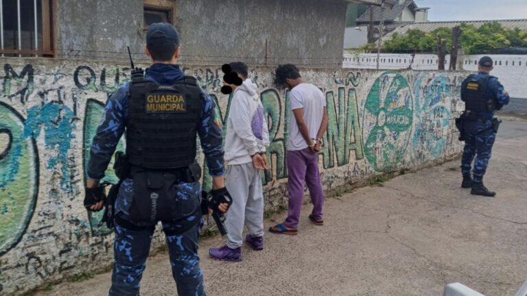 prisão traficante perto de creche em Canoas