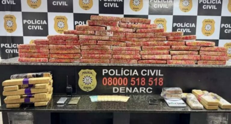 Traficante é preso entregando drogas em supermercado