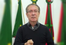 Prefeito de Canoas, Airton Souza, desmente um alerta de evacuação que circula pelas redes sociais