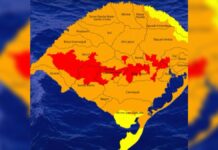 Defesa Civil emite alerta de inundação no Rio Grande do Sul