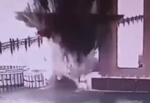 VÍDEO: Ucrânia explode ponte que liga Crimeia à Rússia