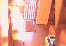 Celular explode em loja e funcionário queima o rosto