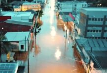 VÍDEO: Cidade gaúcha fica submersa após chuva forte