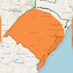 Inmet emite alerta de chuva forte para o Rio Grande do Sul