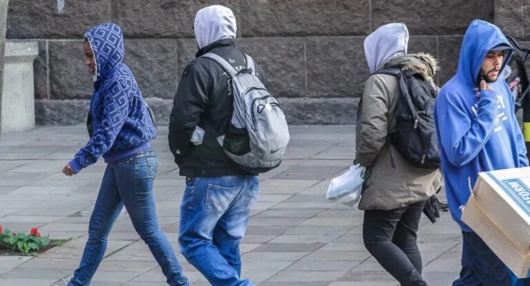 Clima tempo alerta para nova onda de frio com ventos fortes