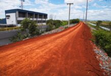 dique do sarandi em Porto Alegre está com vazamento