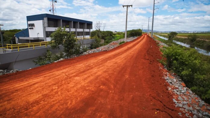 dique do sarandi em Porto Alegre está com vazamento