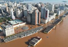 Estudo diz que Porto Alegre poderá ficar submersa