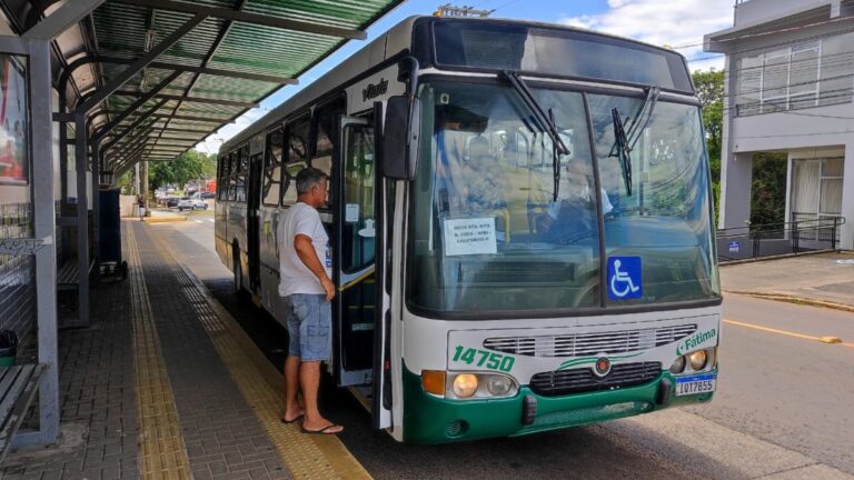 ônibus empresa fátima nova santa rita