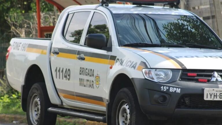 Brigada Militar homem baleado Canoas